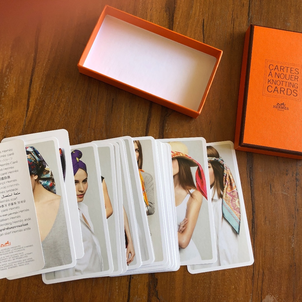 Hermes Knotting Cards from 2008